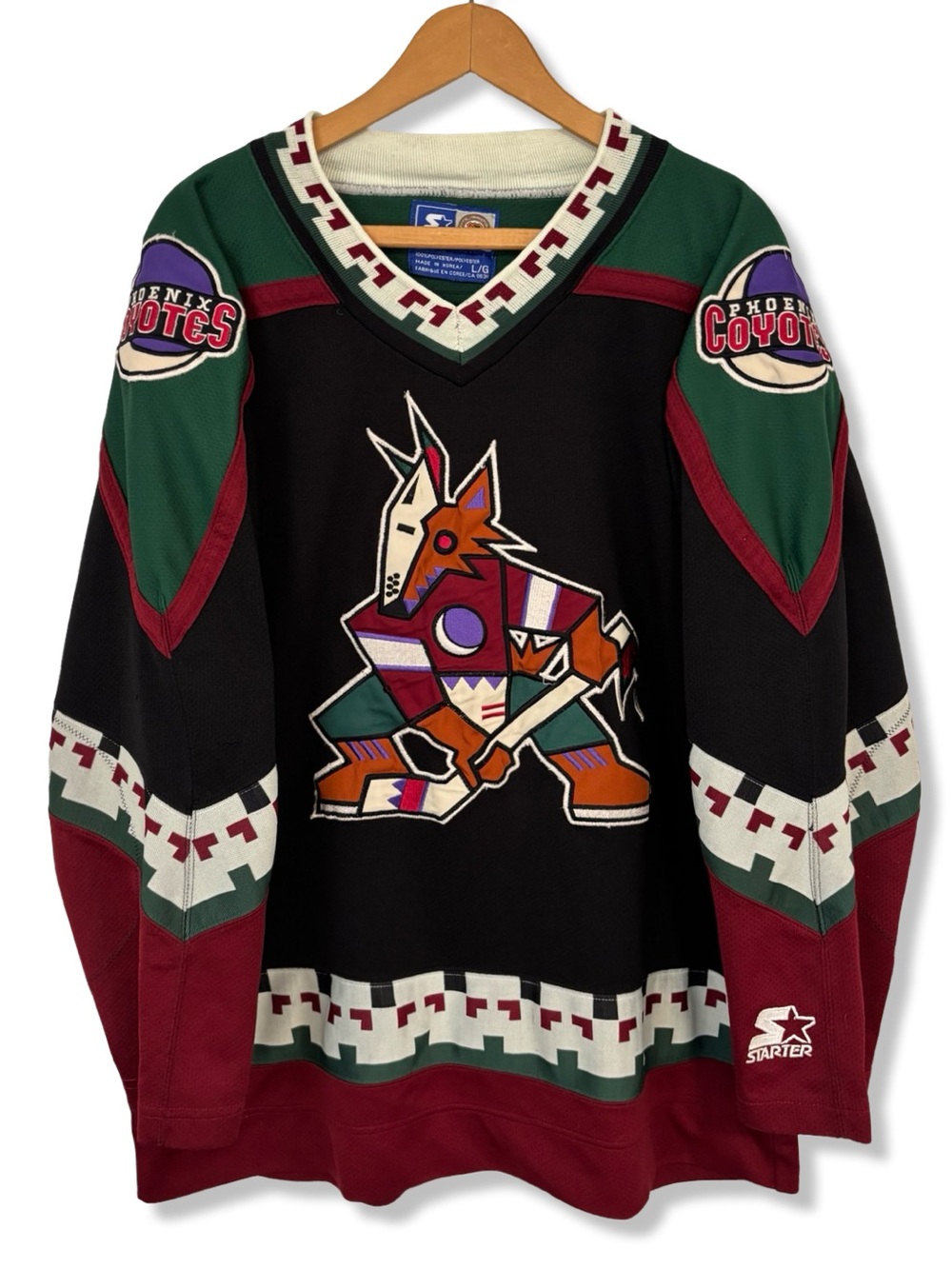 Vintage 90s Starter Phoenix Coyotes Hockey Jersey